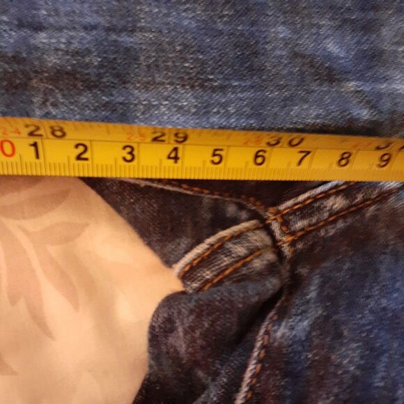 Mango MNG Jeans Womens Size 6 Gray Skinny Low Rise Acid Wash - Picture 9 of 11